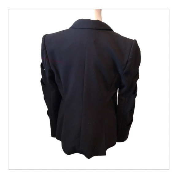 BCBG MAX AZRIA “BRENT” Black Blazer Women Size S - Picture 5 of 15